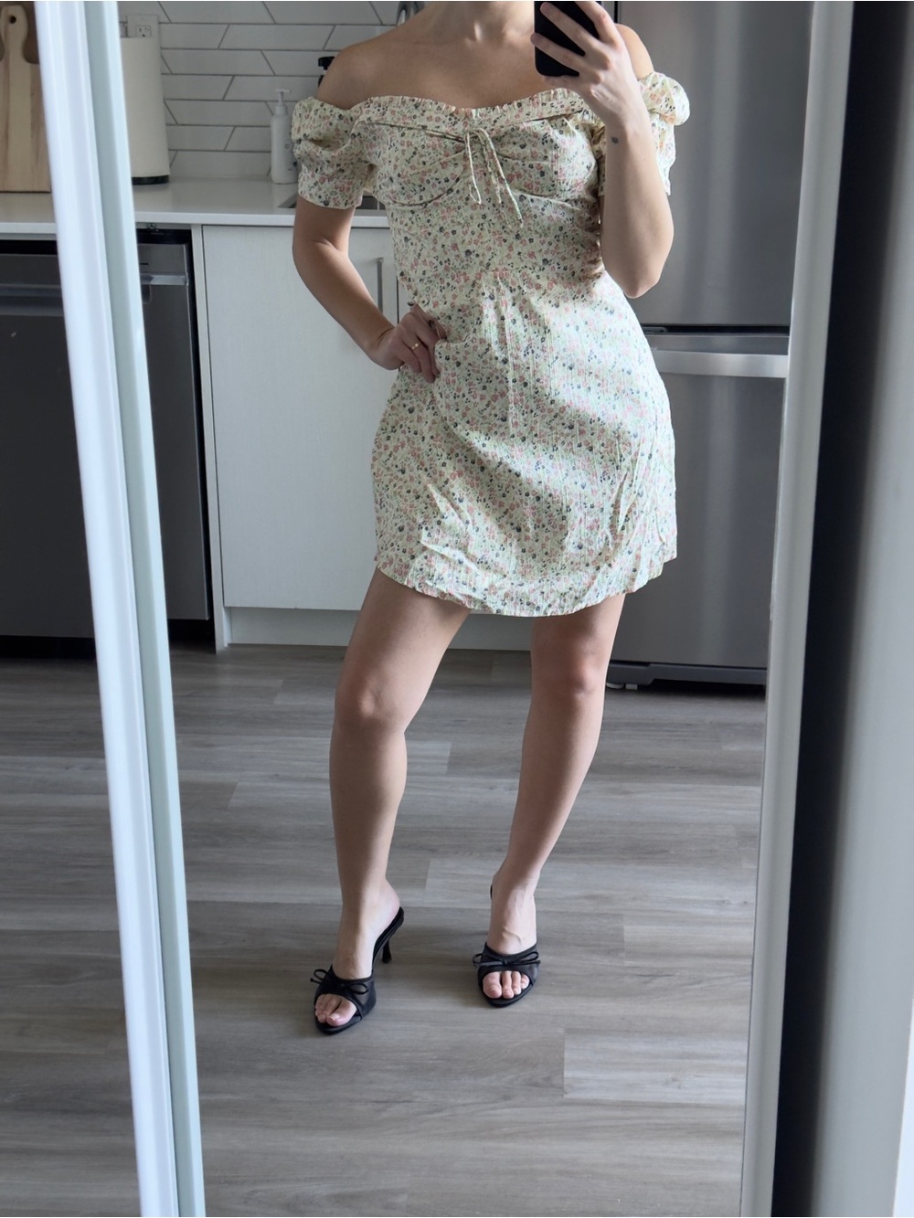 Pepe Jeans x Dua Lipa floral dress